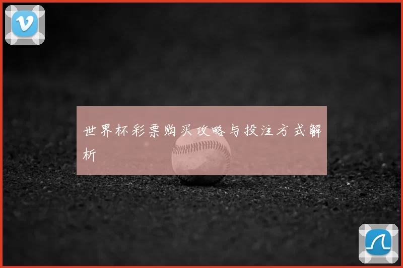 世界杯彩票购买攻略与投注方式解析