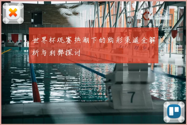 世界杯观赛热潮下的购彩渠道全解析与利弊探讨
